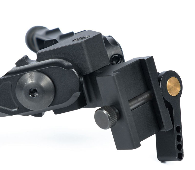 BR-4 QD Bipod Rifle Bipod Tactical Bipod 5.3 Inches Adjustable B
